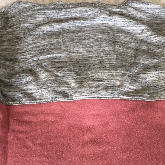 Victoria's Secret Pink Gray and Pink Pullover - Picture 5 of 6